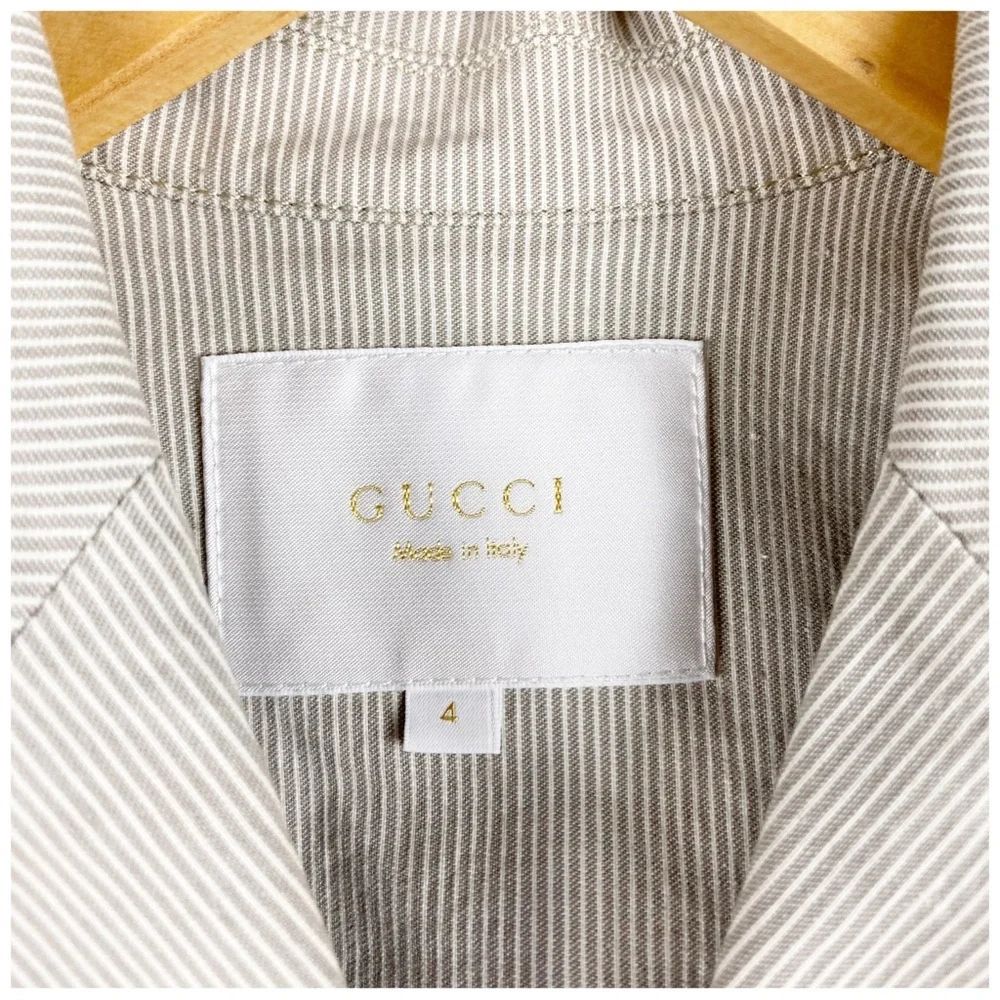 Gucci tan stripe